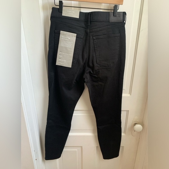 NWT Everlane The Feel Good Jean Black Size 31 - Picture 3 of 5